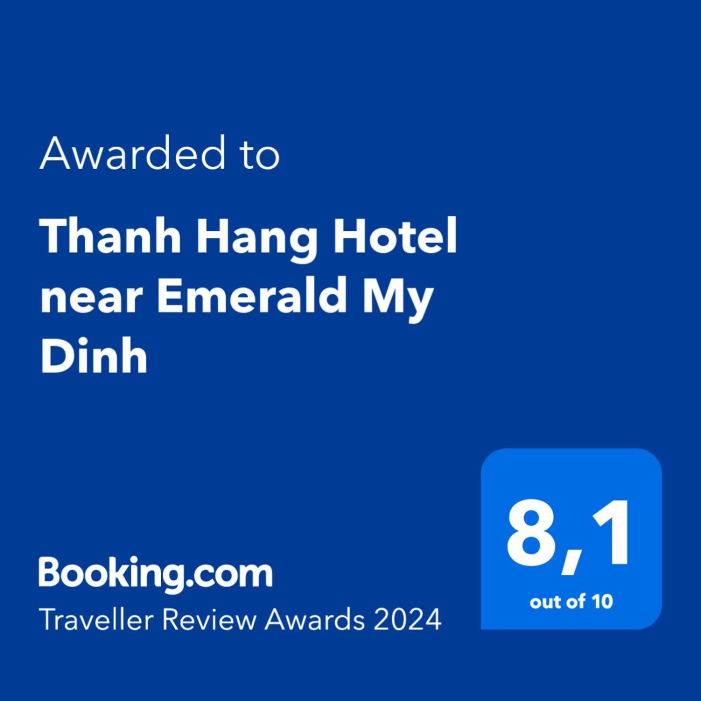 Thanh Hang Hotel Near Emerald My Dinh Hanoi Exterior photo